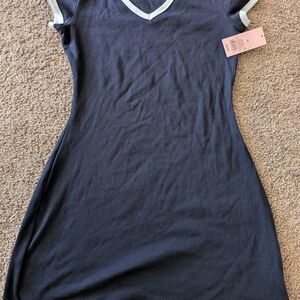 Wild Fable Navy Blue Mini Dress